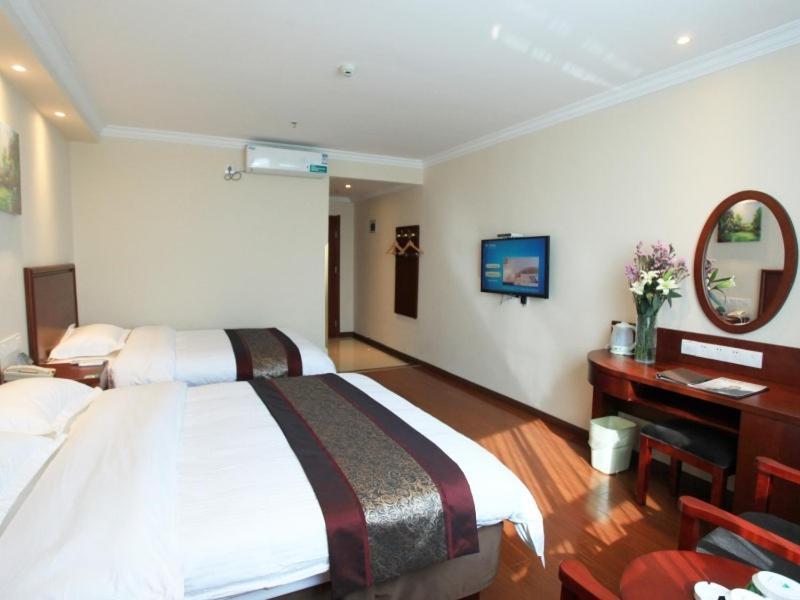 Greentree Inn Anhui Xuancheng Jixi Guangming Palace Business Hotel Exteriör bild