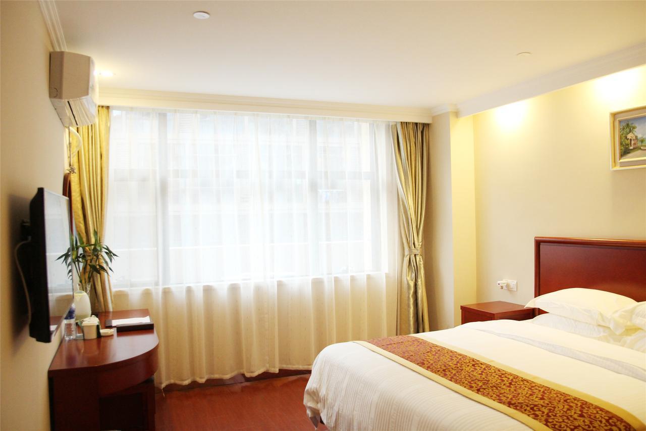 Greentree Inn Anhui Xuancheng Jixi Guangming Palace Business Hotel Exteriör bild